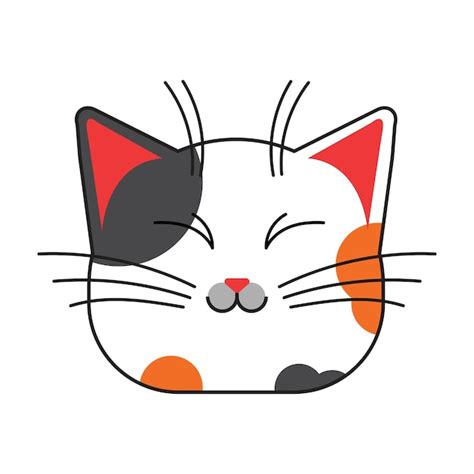 Premium Vector | Cat emoticons illustrations