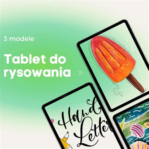 Tablet Do Rysowania Modele Na Ka D Kiesze Rysuje Na Tablecie