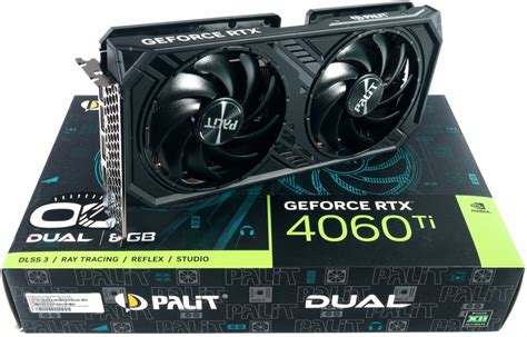 Palit GeForce RTX 4060 Ti Dual OC 8GB Hands On Test Günstig im Design