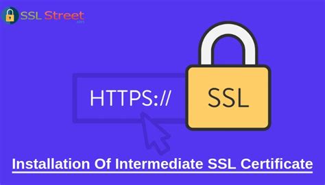 Comodo Positive Ssl Certificates How To Install Intermediate Ssl