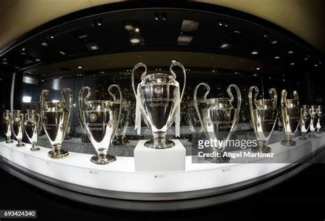 27 Real Madrid Display Their Champions League Trophies At Estadio ...