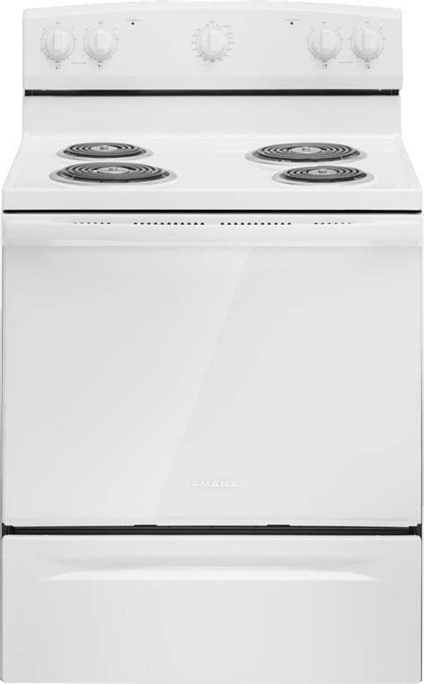 Amana® 30 White Freestanding Electric Range Orvilles Home Appliances Amherst Depew