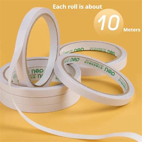 Double Sided Tape Super Strong Double Faced Powerful Hand Tearing