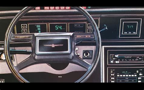 Ford Thunderbird Dashboard