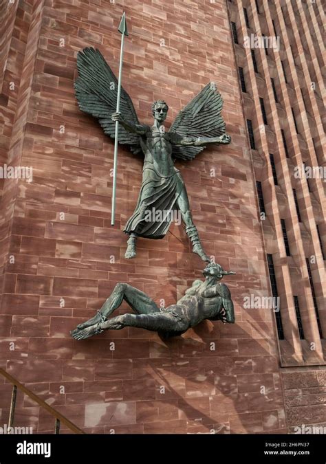 St Michael S Victory Over The Devil Bronze Sculpture By Jacob