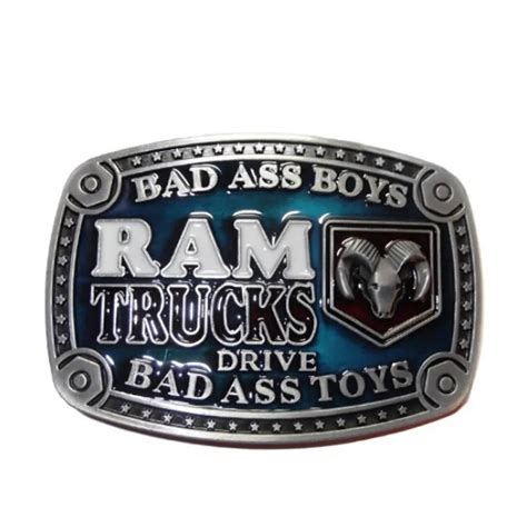 T Disom New Arrival Mens Belt Buckle Fashion Bad Ass Ram Belt Buckle