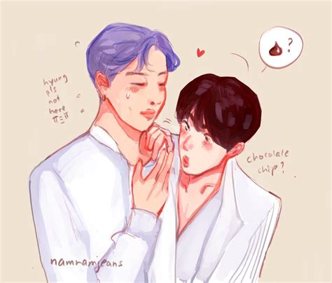 Pin By Fernanda Jacobo On Fanarts Namjin Bts Fanart Fan Art