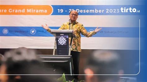 Sekjen Kemnaker Buka Rakor Pelatihan Vokasi 2023 Di Surabaya