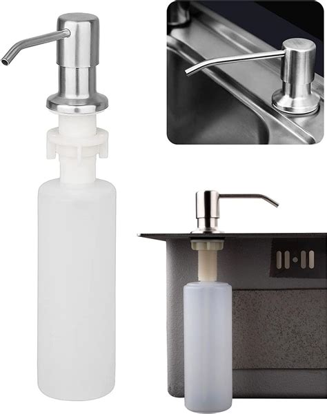 Kitchen Soap Dispenser Caeeker Built In Soap Dispenser Stainless Steel