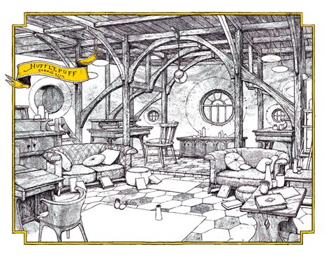 Hufflepuff common room (house editions) — Harry Potter Fan Zone