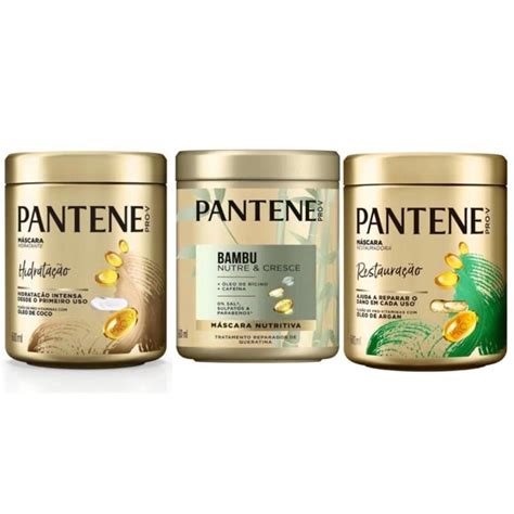 Kit Cronograma Capilar Pantene X Ml Shopee Brasil