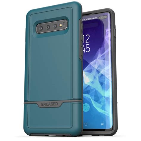 Galaxy S10 Plus Rebel Case Blue Encased