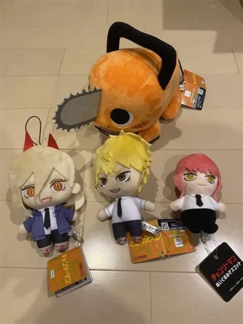 CHAINSAW MAN POCHITA Denji Makima Power Big Plush Set With Tag 71 61