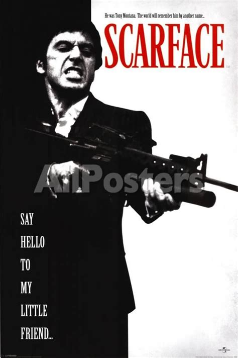 Scarface Movies Poster 61 X 91 Cm Scarface Movie Scarface Poster