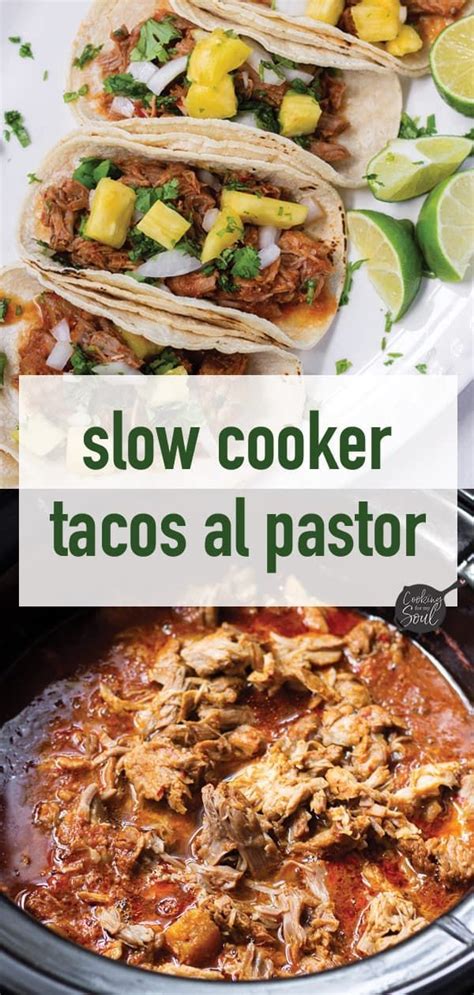 Slow Cooker Tacos Al Pastor Recipe Slow Cooker Tacos Slow Cooker