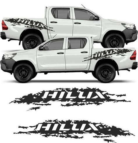 Set 2 Buc Stickere Autocolante Toyota Hilux