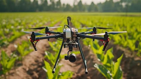 Premium Photo Drone Technology Used In Agriculture