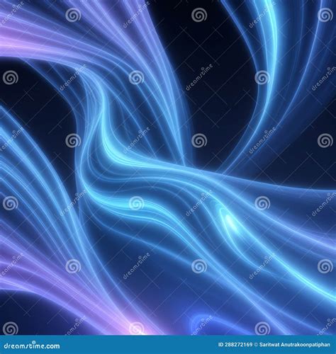 Abstract Illustration Vector Midnight Blue Gradient Wave Background ...