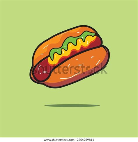 Sandwich Vector Illustration Subway Sandwich Vector Stock Vector ...