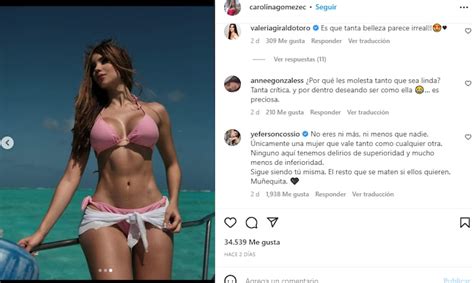 Las Sensuales Fotos De Carolina Gómez La Nueva Novia De Yeferson Cossio