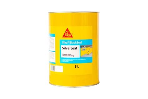 Sika Blackseal Silvercoat Aluminium Bitumen Coating