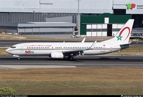 CN RGN Royal Air Maroc Boeing 737 8B6 WL Photo By Matteo Lamberts ID