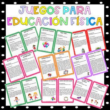 Juegos para Educación Física Games for Physical Education in Spanish