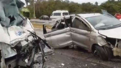 Accidente Vial En La Riviera Maya Deja Seis Muertos Cinco De Ellos