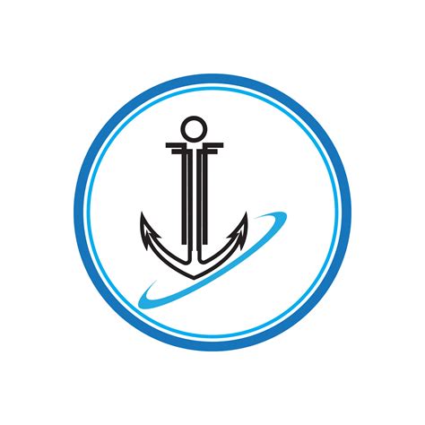 anchor logo and symbol 28148284 Vector Art at Vecteezy