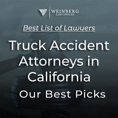 6 Best California Trucking Accident Lawyers (2024 Picks)