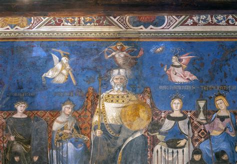 Lorenzetti Allegory Of Good Government Ambrogio Lorenzett Flickr