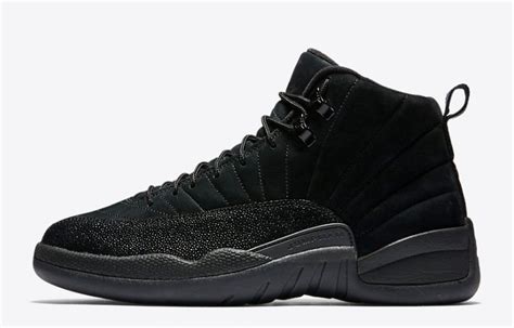 Official Look At Air Jordan 12 OVO "Black" - Air Jordans, Release Dates ...