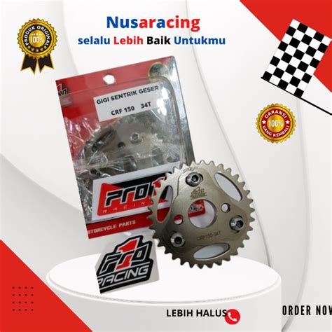 Jual Gigi Sentrik Sintrik Crf Racing Grade A Pro Gigi Geser