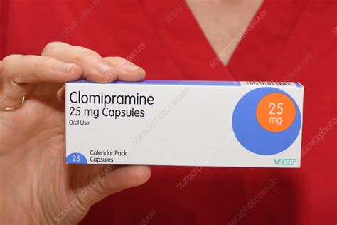 Clomipramine Antidepressant Drug Stock Image C0568642 Science