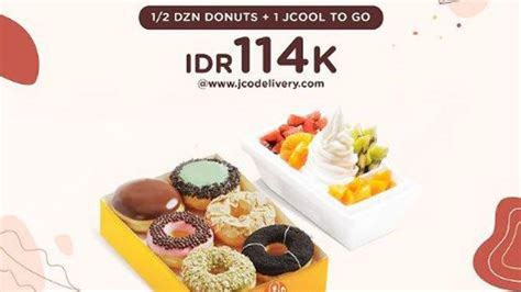 Promo Jco Hari Ini Juni Lusin Donat Dan Jcool To Go