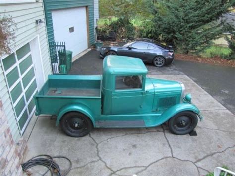 28 Chevy Pickup Truck 4 Cylinder Rwd 4 Speed Manual Unrestored 100 Miles Classic Chevrolet