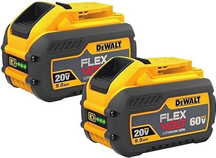 Dewalt Dcb V V Max Flexvolt Ah Battery Pack Amazon Ca