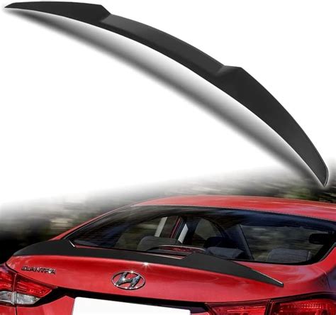 Amazon Eparts Abs Plastic V Style Rear Spoiler Wing Trunk Lid