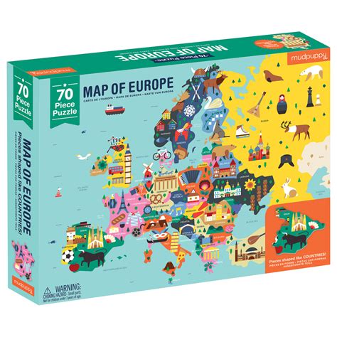 Map of Europe Jigsaw Puzzle | PuzzleWarehouse.com