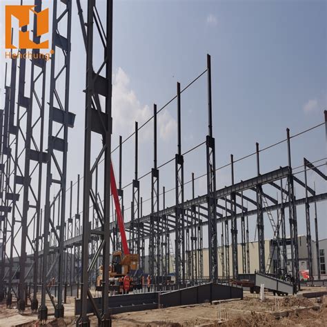 High Quality Welding Heavy Metal Fabrication Building Prefab Cow Hangar