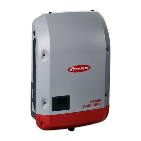 Omvormers - Fronius - FRONIUS Symo Hybrid 5.0-3-S - Accu - Secondsol