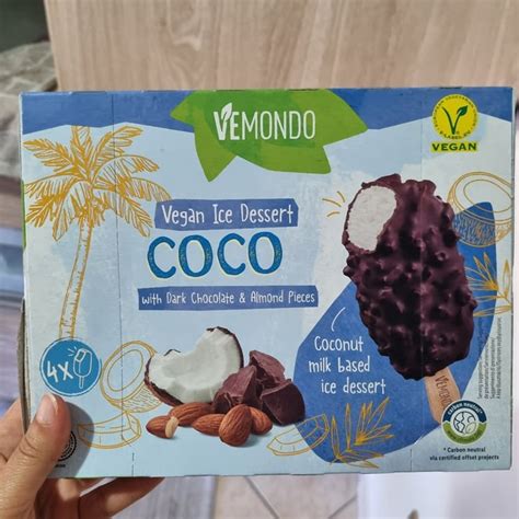 Vemondo Coconut And Dark Chocolate Ice Dessert Review Abillion