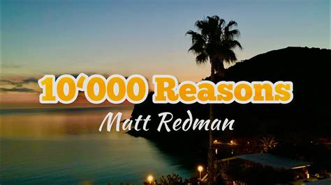 Joyful Worship Songs Matt Redman 10‘000 Reasons I Give You My