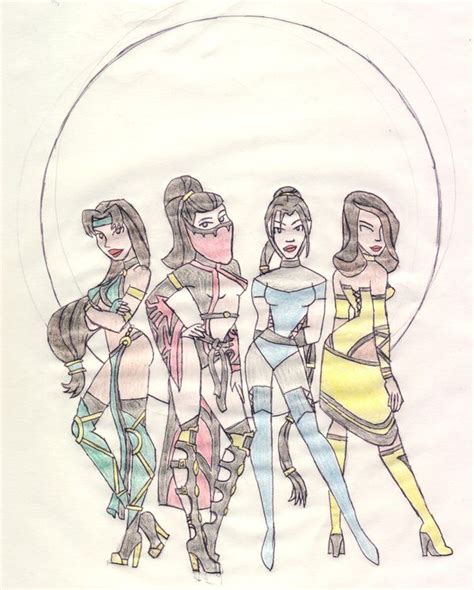 Mortal Kombat Female Ninjas 1 by jebbo88 on DeviantArt | Mortal kombat ...