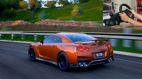 Nissan GTR R35 Forza Horizon 5 Logitech G29 Gameplay YouTube