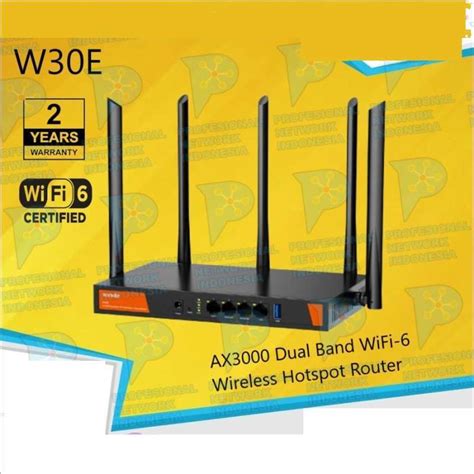 Promo Tenda W E Ax Dual Band Wifi Wireless Hotspot Router Diskon