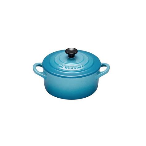 Mini cocotte 10 cm Azul Caribe Cerámica de gres Le Creuset Le