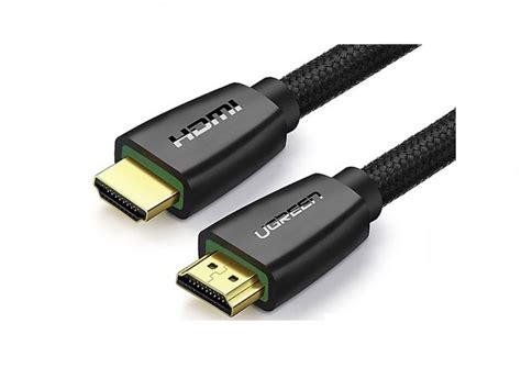 Ugreen Hdmi To Hdmi V2 0 Supports 4k 3d At 60hz Hdmi Cable With Nylon Braid Cable Length 2m E