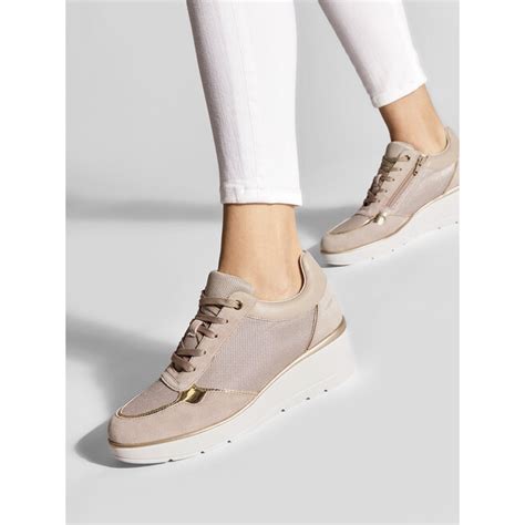 Sneakers Geox D Ilde A D Raa Ch A Beige Eschuhe De