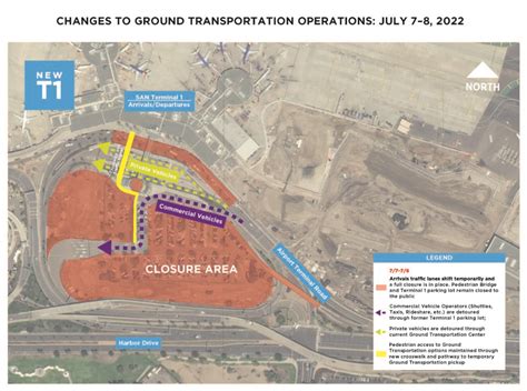 Airport New T1 - Construction Maps July 7 & 8 - Coronado Times